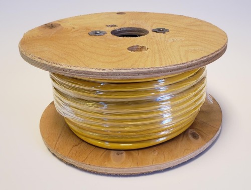Yellow vinyl coated - yellow, cable